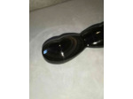 Double coeur obsidienne oeil céléste arc en ciel 86g