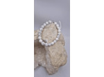 Bracelet jaspe blanc OLPA2916