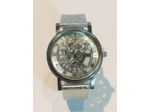 Montre creuse luxe argenté