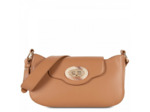 Lancaster Marble Touch Sac Besace Cuir 571-59 Camel