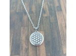 Collier d'aromathérapie fleur de vie