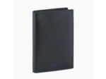 Le Tanneur Martin Grand Portefeuille Vertical 2 Volets Noir