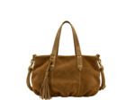 Mila Louise Nicole XS VX Petit Sac Shopping Côté Brillant Ocre Dark