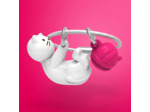 Metalmorphose Porte-clés Chat blanc
