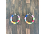 Anneaux Heishi multi-couleurs