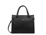 Lancaster Foulonné Double Sac Porté Main 470-63 Noir In Nude
