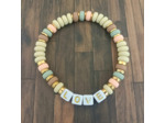 Bracelet "Love" en perles polymère
