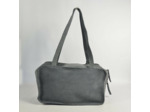 Biba Blaine Sac Porté Epaule en Cuir Velours BLI1L Azul Navy
