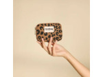Hindbag Lili Petit Porte-Monnaie Léopard Cannelle