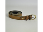 Mila Louise Pallas X Ceinture Cuir Ocre