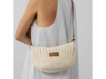 Lancaster Tressé Coton Sac Besace 518-068 Camel
