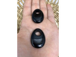Pendentif onyx troué