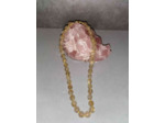 Collier perles quartz rutile qualité extra 10mm x 45cm