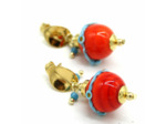 Boucles d'oreilles Coeur de mer