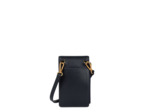 Lancaster Donna Grace Pochette Smartphone Cuir 131-061 Bleu Fonce