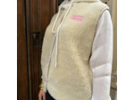 Gilet moumoute OCTAVE écru Marie ile de ré