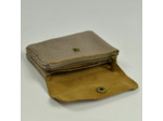 Farfouillette Porte-monnaie compact Cuir PM Taupe
