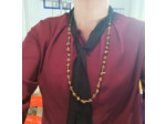 Collier en perles naturelles chips et hématite