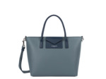 Lancaster Maya Double Kba Sac Cabas 517-102 Bleu Givre