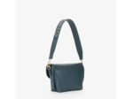 Valentino Hail Petit Sac Porté Epaule Anse Ronde Petrolio