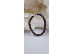 Bracelet grenat facetée OLPA1709