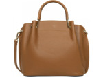 Lancaster Foulonne Double Grand Sac A Main Louisa 470-19 Camel In Orange