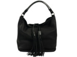 Berthille Hermine Sac Shopping Cuir Gras Noir