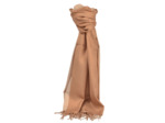 Farfouillette Milan Echarpe laine lurex franges Orange
