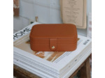 Maison Scarlett boîte à bijoux De Voyage Brigitte Cuir PU Camel