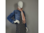 Farfouillette Milan Echarpe laine lurex franges Orange