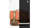 Caméléon Vintage Urban Cartable 35cm Rust Stripes