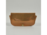 Mila Louise Ossip LZ Étui À Lunettes Lézard Camel