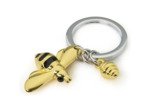 Metalmorphose Porte-clés Abeille & son essaim