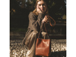 Ateliers Fourès Alceste Mini Sac Seau Bandoulière H600 Fauve
