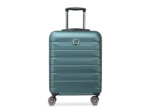 Delsey Air Armour Valise Cabine S SLIM 4 Roues 55 CM combinaison TSA vert