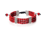 Bracelets triples en pierres naturelles