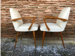 Paire de fauteuils vintage