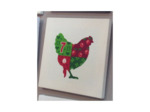 Grille poule patch