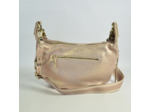 Mila Louise Rubina W Sac Besace Demi Lune Cuir Tressé Rosée