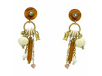 Boucles d'oreilles pampilles Murano DUNE