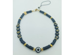 Bijoux de portable noir/doré "GOOD VIBES"