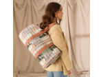 Woomen Ixora Bloom Sac polochon toile coton BIO Mix Flowers