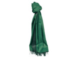 Farfouillette Milan Echarpe laine lurex franges Vert