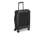 Delsey Lutece Valise Cabine S Extensible 4 Roues 55 CM TSA Noir