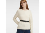 Longchamp Roseau Ceinture Cuir TU Noir