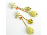 Boucles d'oreilles chaine ZESTE