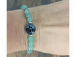 Bracelet aventurine/hématite arbre de vie