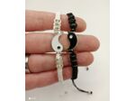 Bracelet couple/amitié ying yang