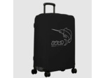 Jump Housse Extensible Pour Valise Taille L En Spandex Noir