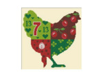 Grille poule patch